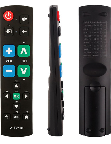 Big button universal remote - button,