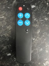 BIG BUTTON universal TV remote