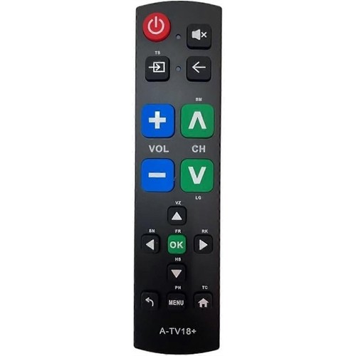 Universal big button remote - universal, tv