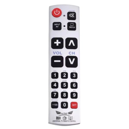 Seniors elderly big - big, button
