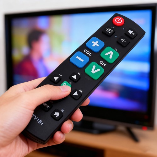 Universal big button remote - universal,