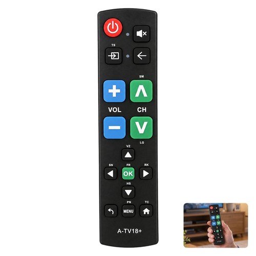 Large button universal - universal, tv